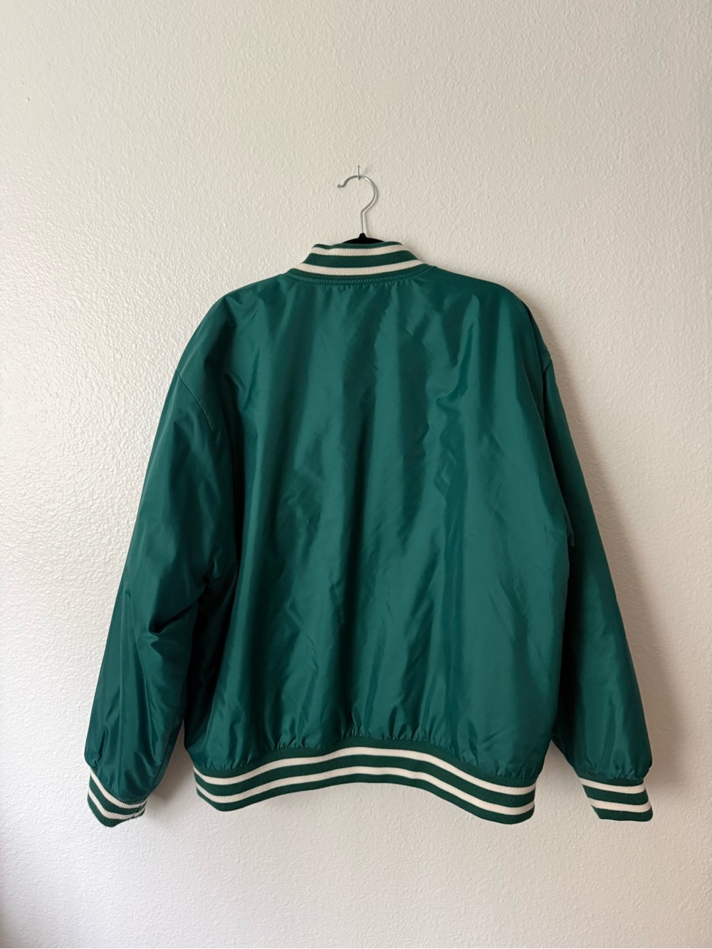 TNA (ARITIZIA) Teal Letterman's Jacket - Size XL - Picture 3 of 3